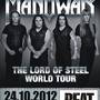 Manowar třikrát v ČR