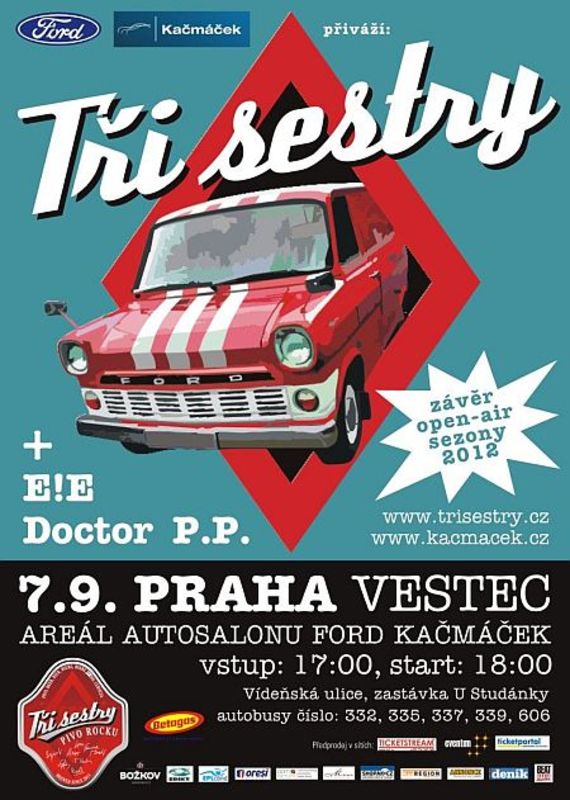 Koncert Tří sester ve Vestci 7/9/12