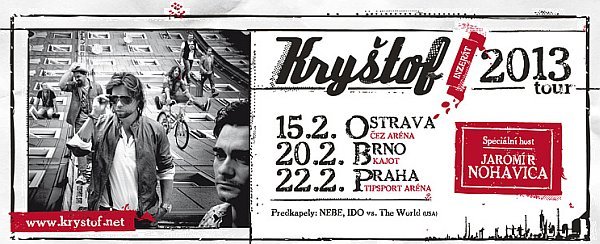 Kryštof tour 2013